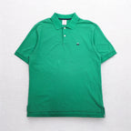 Brooks Brothers Original Fit Polo Shirt M Green Cotton Pique Single Logo Embroidery