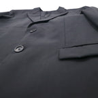 LOUIS VUITTON UNIFORMES ユニフォームライン 2B テーラードジャケット ブレザー XL ブラック ウール JA38 L1 61910