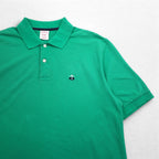 Brooks Brothers Original Fit Polo Shirt M Green Cotton Pique Single Logo Embroidery