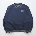 NORTH END Piste Ribline Pullover Nylon Jacket Jersey XL Navy Waterproof Teflon US Company Single Point Embroidery Unused