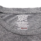 POLO RALPH LAUREN Small Pony Embroidered T-Shirt 2XL Grey Cotton