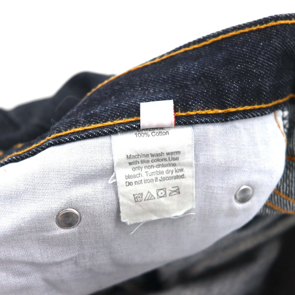 A Bathing Ape Rigid Denim Jeans, Size L, Indigo Blue, Lot 2005