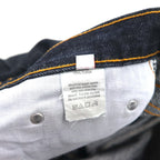 A Bathing Ape Rigid Denim Jeans, Size L, Indigo Blue, Lot 2005