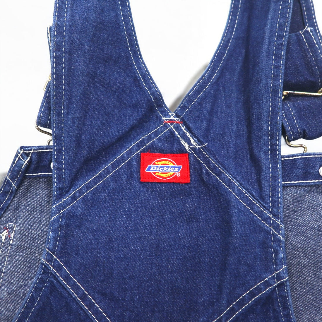Dickies Denim Overalls M Indigo Blue INDIGO BIB OVERALL W616265 Made in Mexico