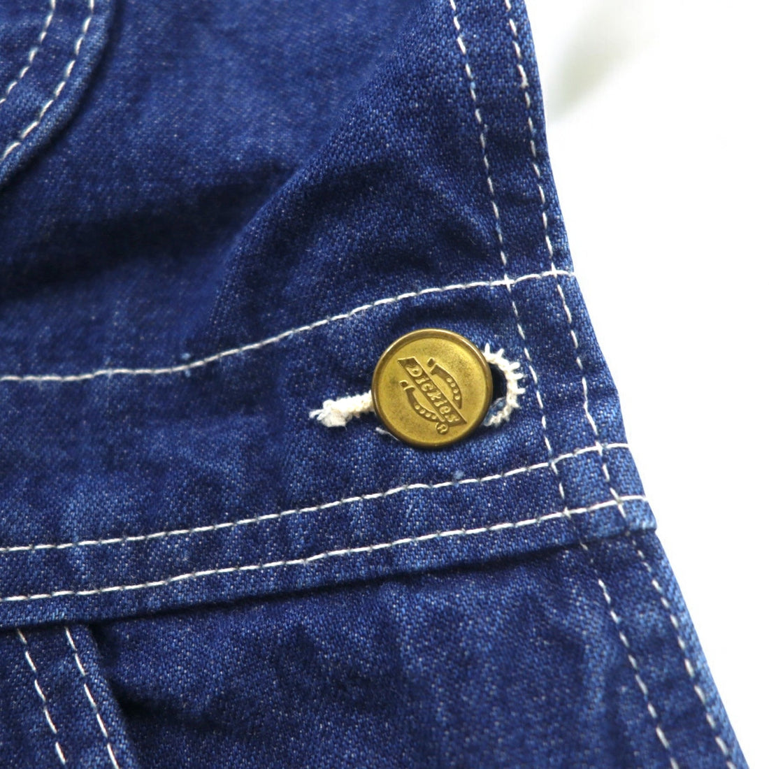 Dickies Denim Overalls M Indigo Blue INDIGO BIB OVERALL W616265 Made in Mexico