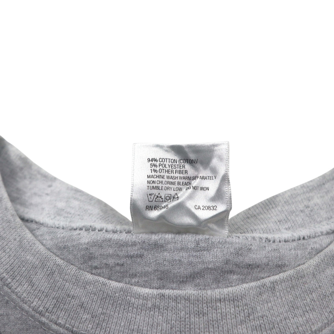 TULTEX 90s USA Vintage Sweatshirt スウェット トレーナー M グレー コットン 90年代 USA製