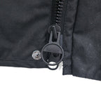 BARBOUR インターナショナル INTERNATIONAL LOCK WAX JACKET オイルド モーターサイクルジャケット M ブラック ダブルジップ MWX1176BK71
