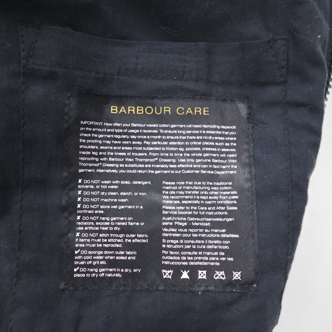 BARBOUR インターナショナル INTERNATIONAL LOCK WAX JACKET オイルド モーターサイクルジャケット M ブラック ダブルジップ MWX1176BK71
