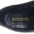 STACY ADAMS ストレートチップ ドレスシューズ 27.5cm ブラック レザー ステッチ 外羽根 24509