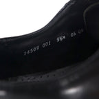 STACY ADAMS ストレートチップ ドレスシューズ 27.5cm ブラック レザー ステッチ 外羽根 24509