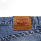 Levi's 00年代 550 RELAXED FIT テーパード デニムパンツ ジーンズ XL インディゴ 550-4891 サスペンダーボタン