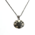Hopi Vintage Indian Jewelry Necklace, Hopi Indian Jewelry, Sun Face Necklace, Silver 925, Tribal