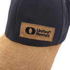 K-Products Bicolor Snapback Baseball Cap FREE Gray Beige American Company United Rentals