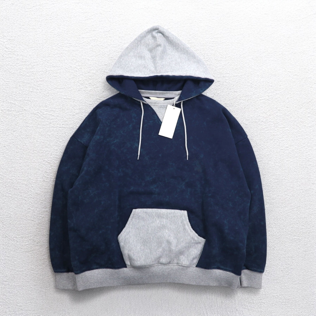 JieDa × FRUIT OF THE LOOM 2-tone vintage parka 2TONE VINTAGE PARKER M Navy Gray Retrofit front V Jie-21W-CT05 Unused item