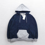 JieDa × FRUIT OF THE LOOM 2-tone vintage parka 2TONE VINTAGE PARKER M Navy Gray Retrofit front V Jie-21W-CT05 Unused item