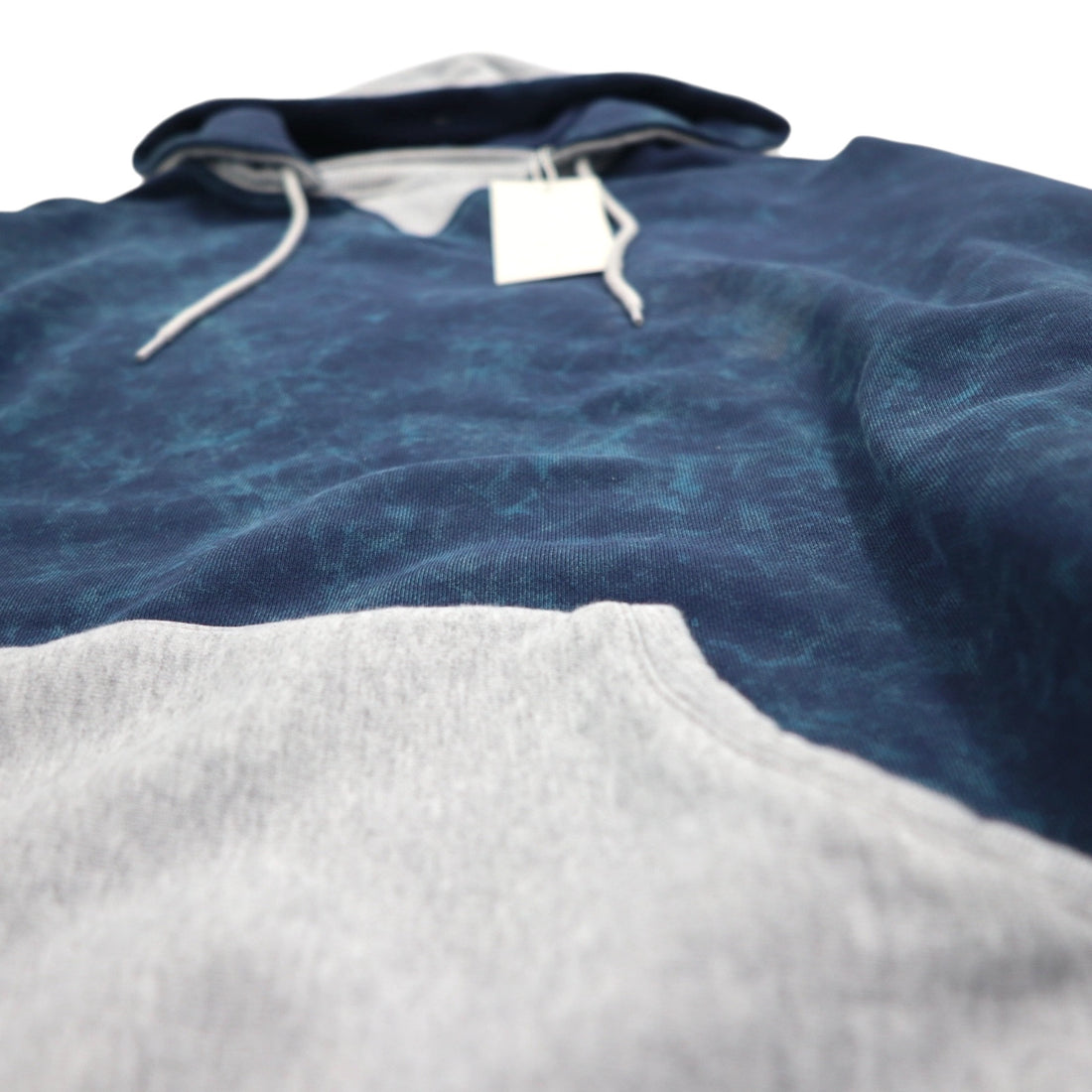 JieDa × FRUIT OF THE LOOM 2-tone vintage parka 2TONE VINTAGE PARKER M Navy Gray Retrofit front V Jie-21W-CT05 Unused item