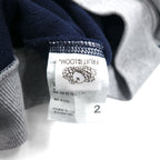 JieDa × FRUIT OF THE LOOM 2-tone vintage parka 2TONE VINTAGE PARKER M Navy Gray Retrofit front V Jie-21W-CT05 Unused item