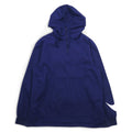 NIKE Half Zip Anorak Parka M Navy Sleeve Logo Swoosh NSW JKT HD WVN PKBL 833867-429