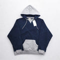 JieDa × FRUIT OF THE LOOM 2-tone vintage parka 2TONE VINTAGE PARKER M Navy Gray Retrofit front V Jie-21W-CT05 Unused item