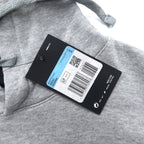NIKE Swoosh Logo Print Pullover Hoodie M Grey NSW CLUB HOODIE BV2973-063 Made in Pakistan Unused