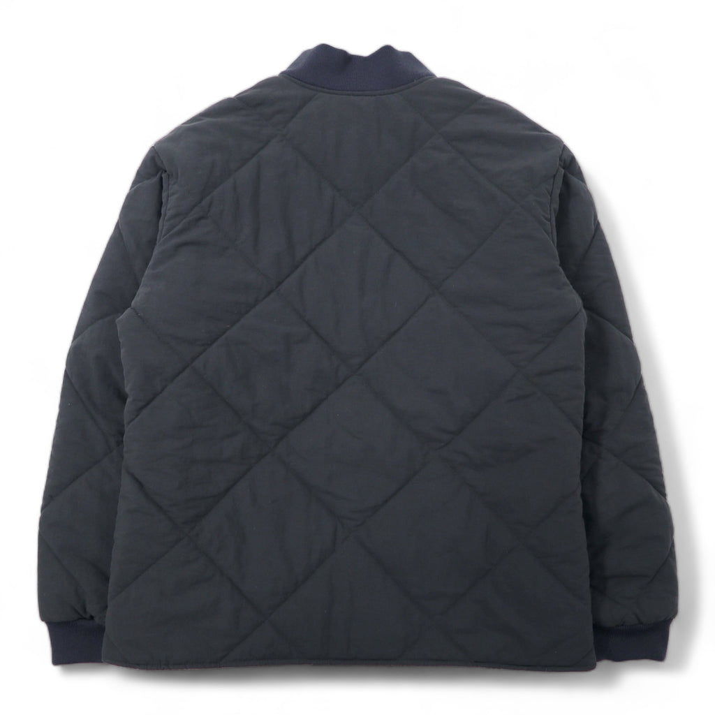 THE NORTH FACE Padded Quilted Jacket L Gray Nylon Thermolite NY17303