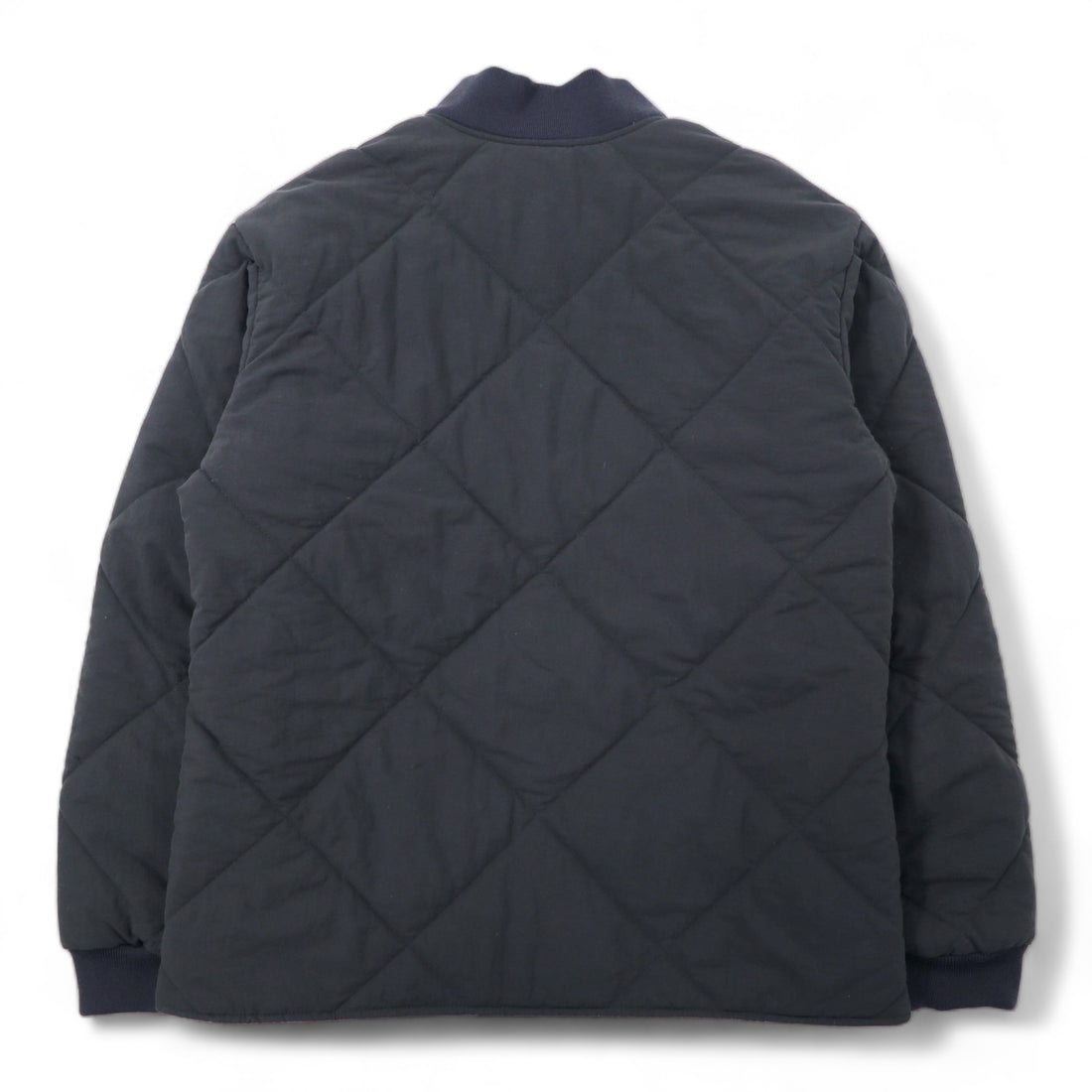 THE NORTH FACE Padded Quilted Jacket L Gray Nylon Thermolite NY17303