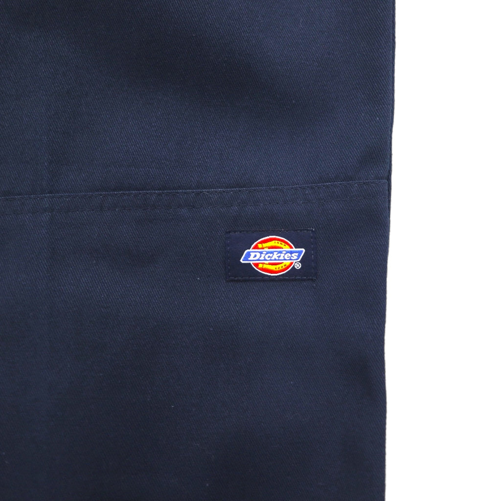 Dickies Double Knee Chino Work Pants, Size L, Navy, Polyester and Cotton, Wide Fit, 85283DN