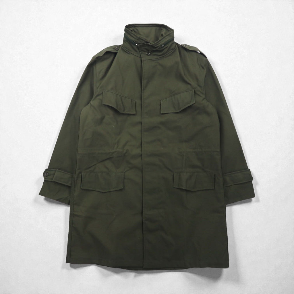 Belgian Army 80s Vintage Field Parka M88 Military Mod Coat, Size M, Khaki,