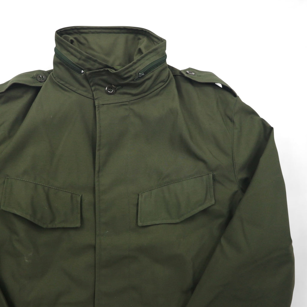 Belgian Army 80s Vintage Field Parka M88 Military Mod Coat, Size M, Khaki,