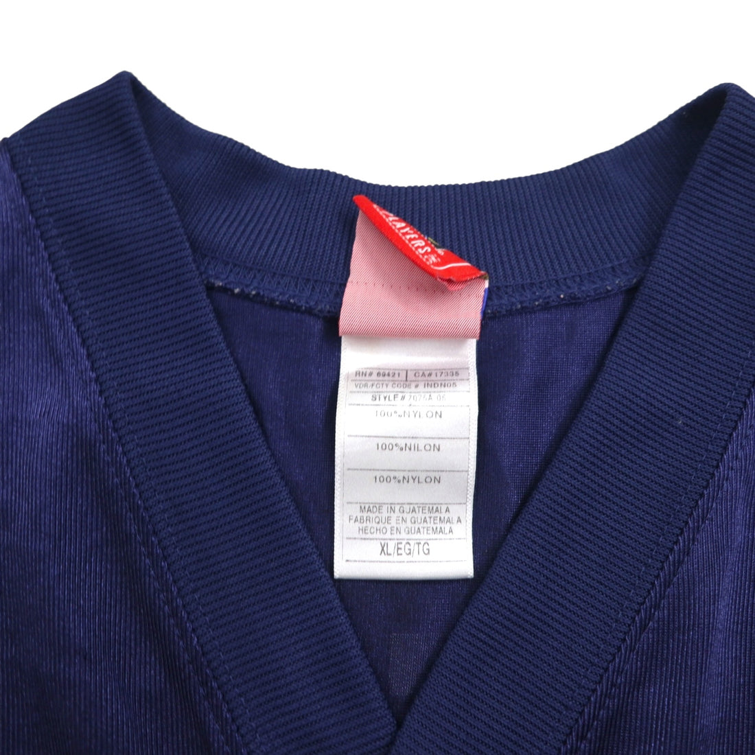 Reebok Game Shirt NFL Patriots Football Uniform XL Navy Mesh Nylon Numbering