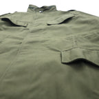 Belgian Army 80s Vintage Field Parka M88 Military Mod Coat, Size M, Khaki,