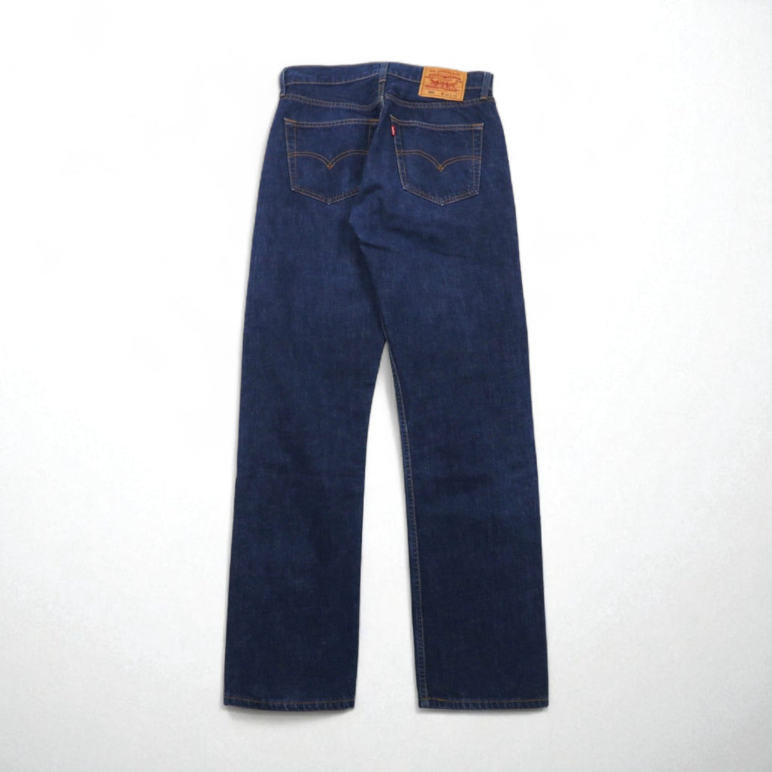 Levi's 00s 501 Straight Denim Jeans, Size M, Indigo and Blue, Button Fly
