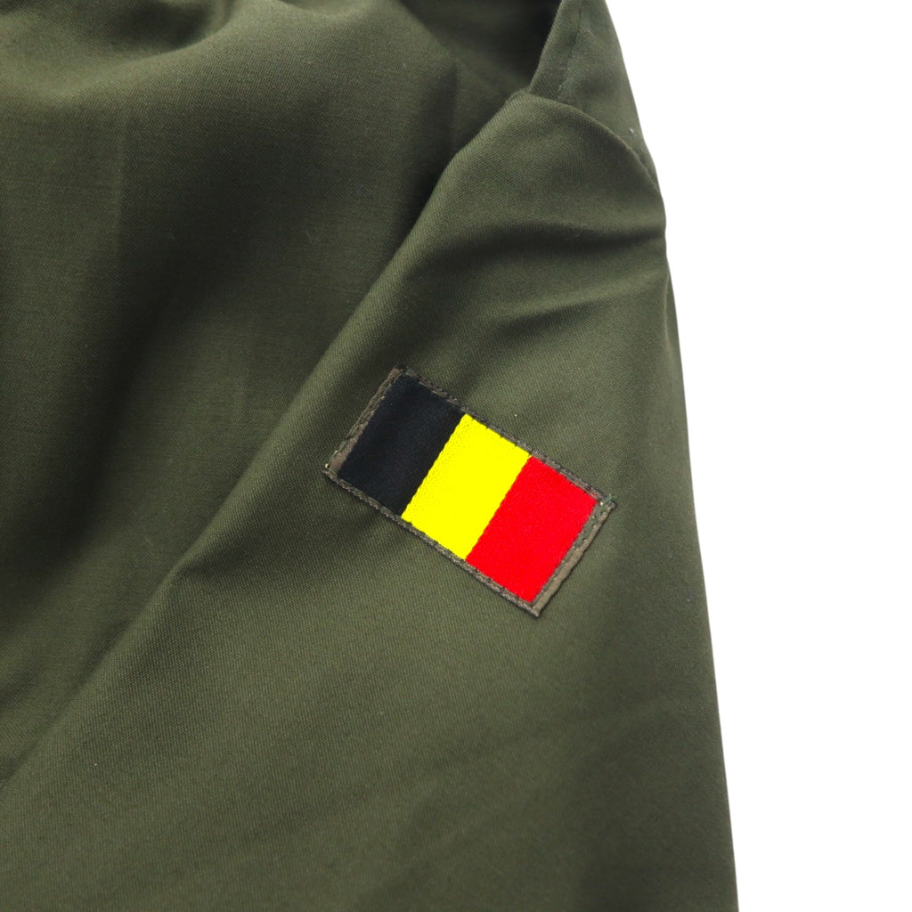 Belgian Army 80s Vintage Field Parka M88 Military Mod Coat, Size M, Khaki,