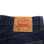 Levi's 00s 501 Straight Denim Jeans, Size M, Indigo and Blue, Button Fly