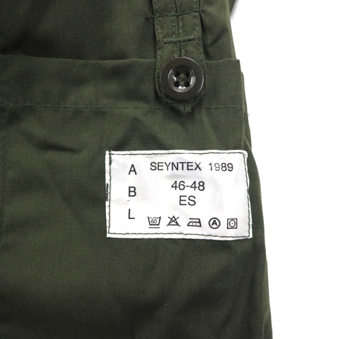 Belgian Army 80s Vintage Field Parka M88 Military Mod Coat, Size M, Khaki,
