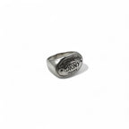 DKNY 00s Signet Ring, Size 15, Silver 925, New York, 2001