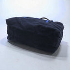 Polo Ralph Lauren Vintage Big Pony Canvas Tote Bag Navy Embroidery Zip