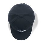 stussy CAPZ baseball cap black snapback embroidered stock logo chanel logo