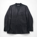 TA CA SI International Gallery BEAMS Lamb Leather Double-Breasted Jacket, Size M, No Color, Sheepskin, 23-16-0719-262