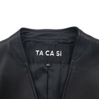 TA CA SI International Gallery BEAMS Lamb Leather Double-Breasted Jacket, Size M, No Color, Sheepskin, 23-16-0719-262
