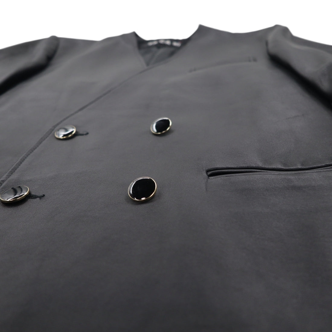 TA CA SI International Gallery BEAMS Lamb Leather Double-Breasted Jacket, Size M, No Color, Sheepskin, 23-16-0719-262