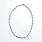 Vintage Silver Chain Necklace, Vintage Link Chain, 2-Way Necklace/3-Row Bracelet, Silver 925