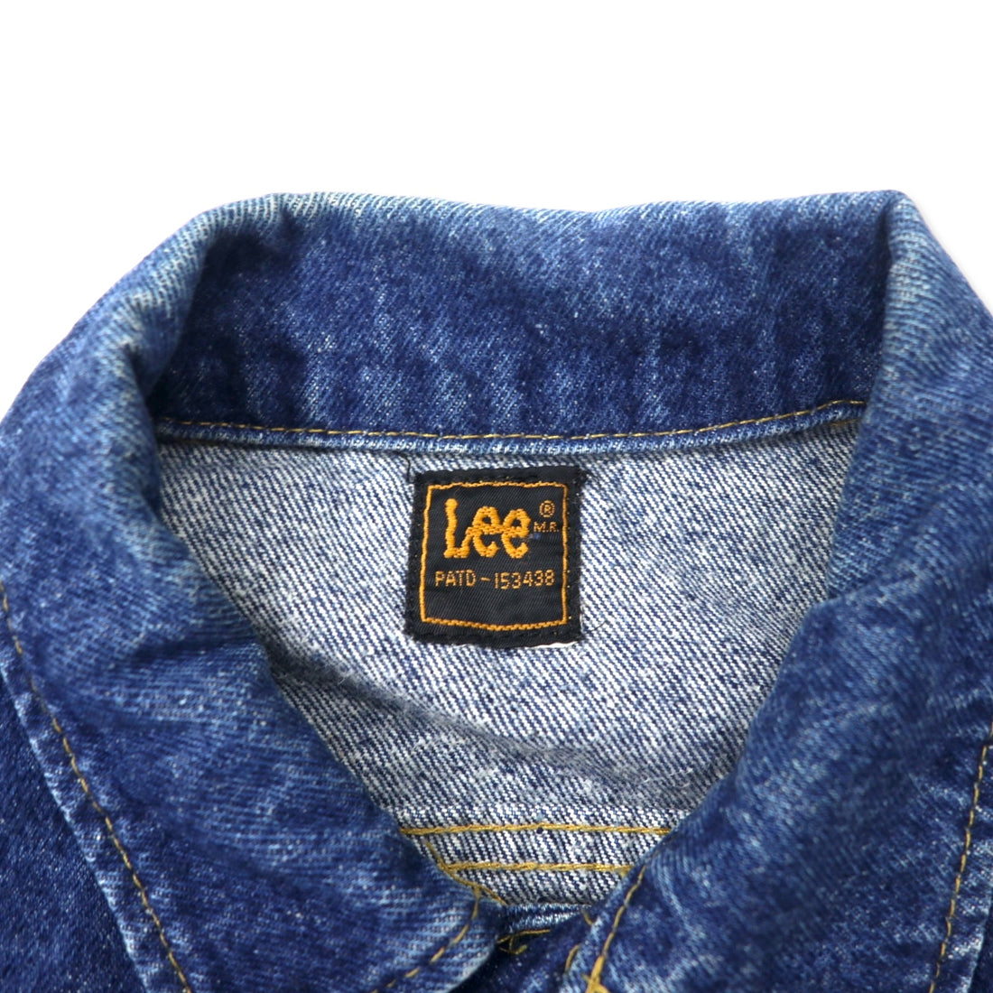 Lee 80s Denim Jacket, Jean Jacket, L, Blue, Cotton, 153438