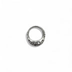 Vintage Virgin Mary Silver Ring, Size 17, 925, Cross, Arabesque Design