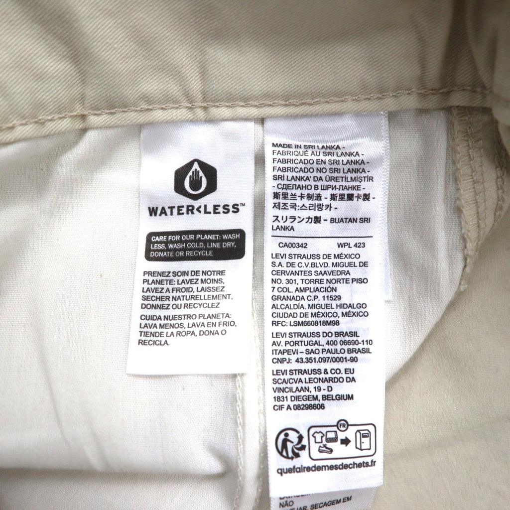 Levi's Iconic jumpsuit in almond milk, size S, beige, A5930-0003, unused.