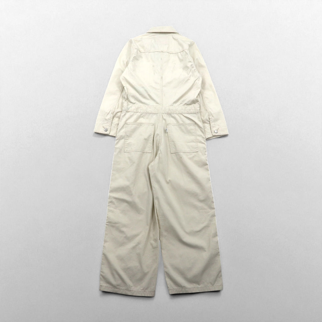 Levi's Iconic jumpsuit in almond milk, size S, beige, A5930-0003, unused.