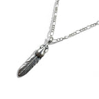 Vintage Silver Feather Necklace ハートホイール フェザー ネックレス シルバー 925