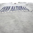 90s USA Vintage Sweatshirt College House カレッジ プリント スウェット トレーナー XL グレー 90年代 USA製