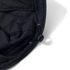 stussy reversible flight jacket quilted jacket L beige camouflage black nylon