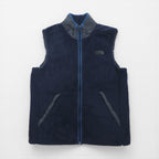 THE NORTH FACE シェルパ フリース ベスト M ネイビー ポリエステル スタンドカラー
